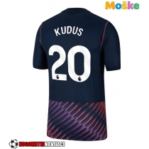 Moške Nogometnih dresov Tottenham Hotspur Mohammed Kudus #20 Gostujoči 2026-27 Kratki rokavi